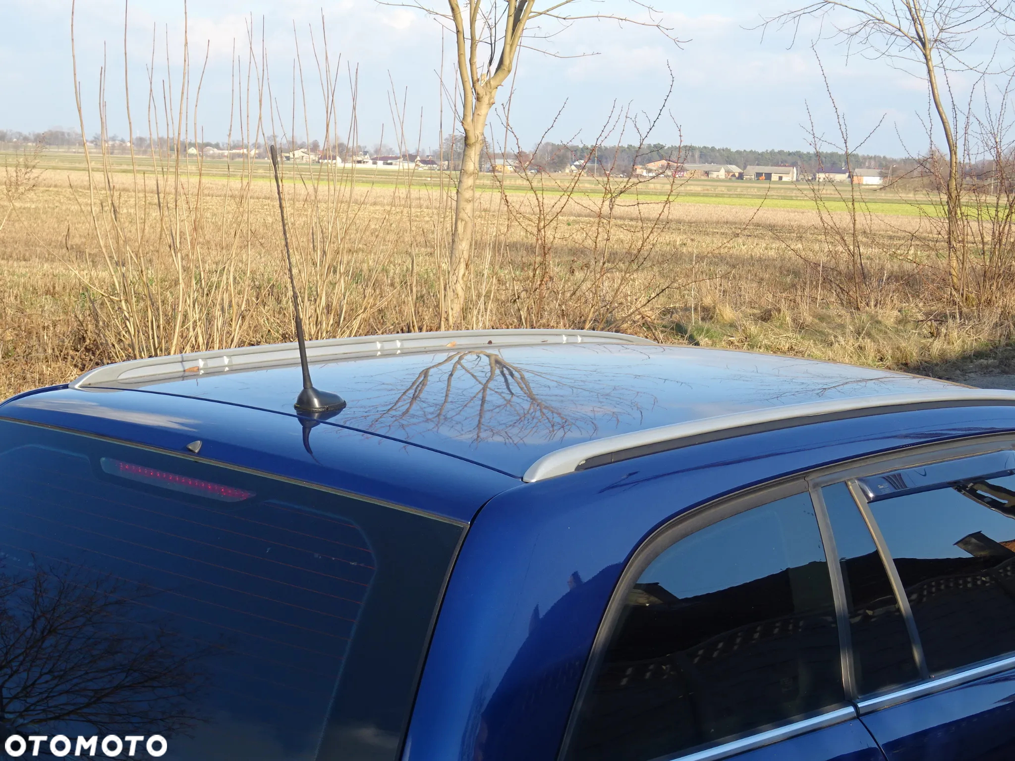 OPEL VECTRA C KOMBI RELINGI DACHOWE PRAWY LEWY SREBRNE - 9