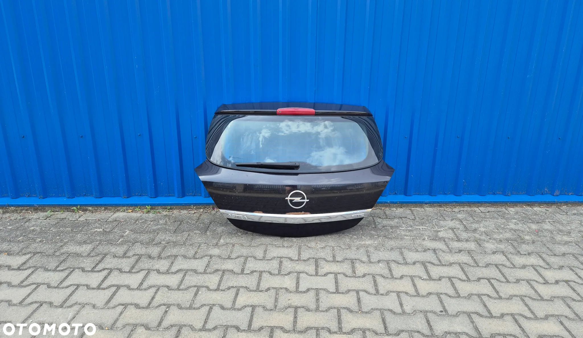 GOŁA KLAPA BAGAŻNIKA OPEL ASTRA III H ( 3 ) GTC Z20R CZARNA ( HB HATCHBACK WERSJA 3-Y DRZWIOWA ) - 1