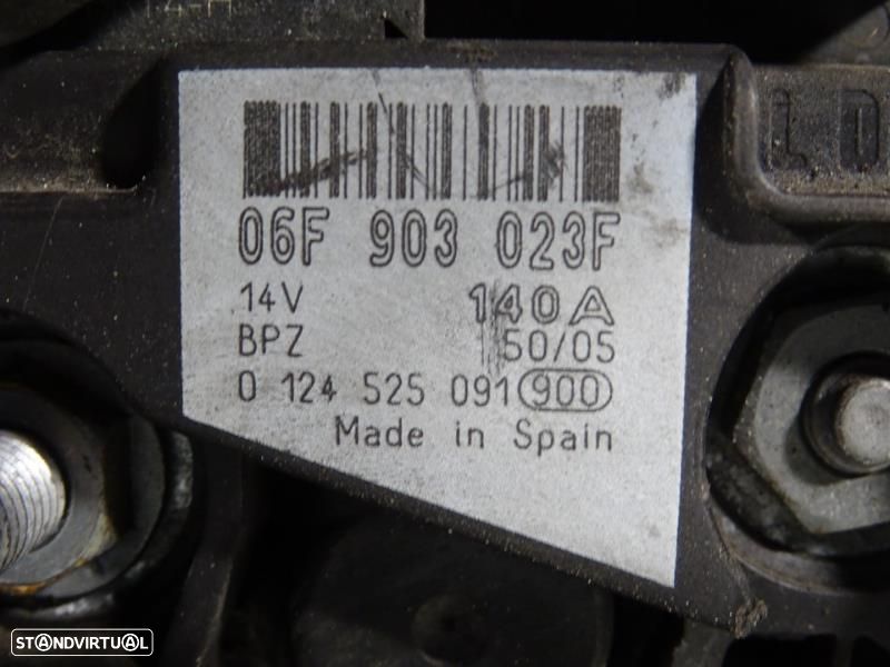 Alternador Audi A3 (8P1)  06F903023f / 06F 903 023 F / 0124525091 - 8