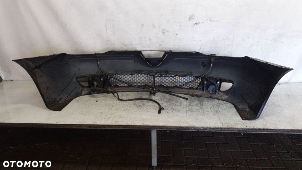 ^ ZDERZAK PRZÓD PRZEDNI DO ALFA ROMEO 156  HALOGENY SPRYSKIWACZE XENON 601/B CZARNY HALOGENY - 4