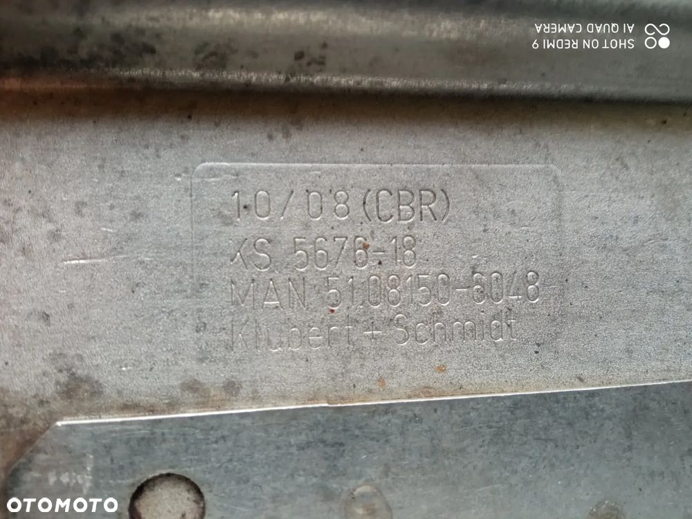 recyrkulator chłodnica spalin EGR MAN TGA silnik D2066LF 23 nr 501008150-604 - 7