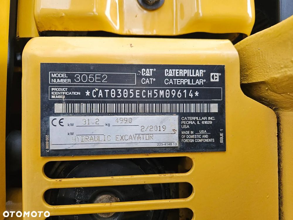 Caterpillar MINIKOPARKA CAT CATERPILLAR 305E2 305E 305 304 306 2019R - 2