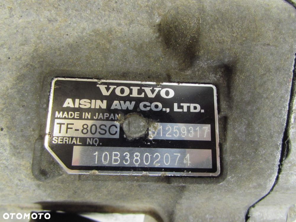 VOLVO XC90 LIFT 2.4 D5 07-14 SKRZYNIA BIEGOW AUTOMATYCZNA 30735326  31259317 TF-80SC - 7