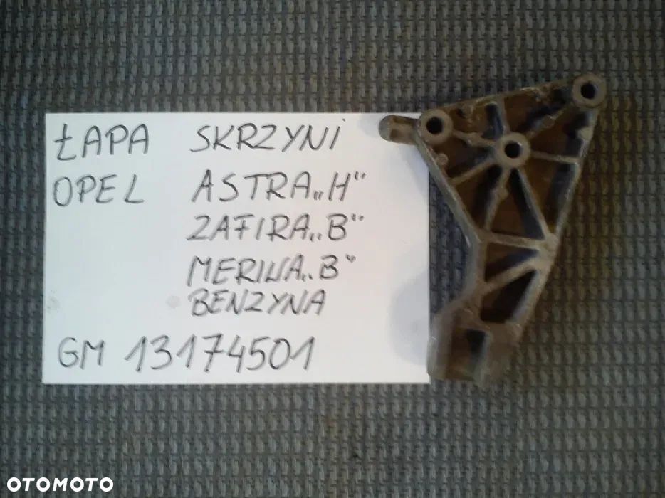 Łapa Skrzyni Opel Astra H Zafira B Meriwa B Benzyna