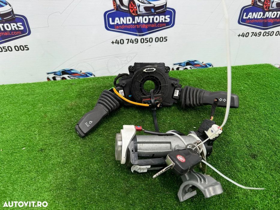 ansamblu manete comenzi volan +panglica contact cu cheie opel antara 2016 - 1