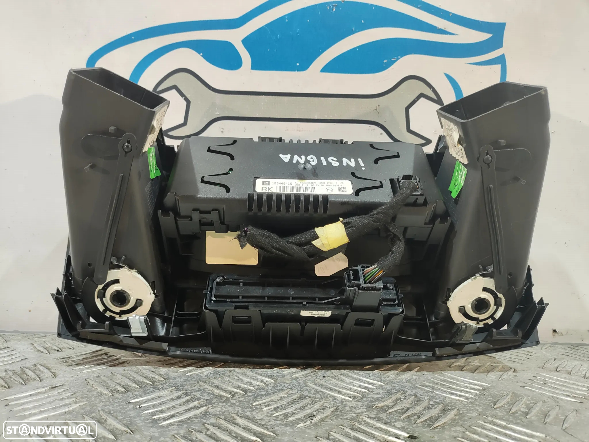 DISPLAY ECRA RADIO MULTIMEDIA MULTIFUNÇÕES OPEL INSIGNIA A G09 12844841G A2C53363871 - 8