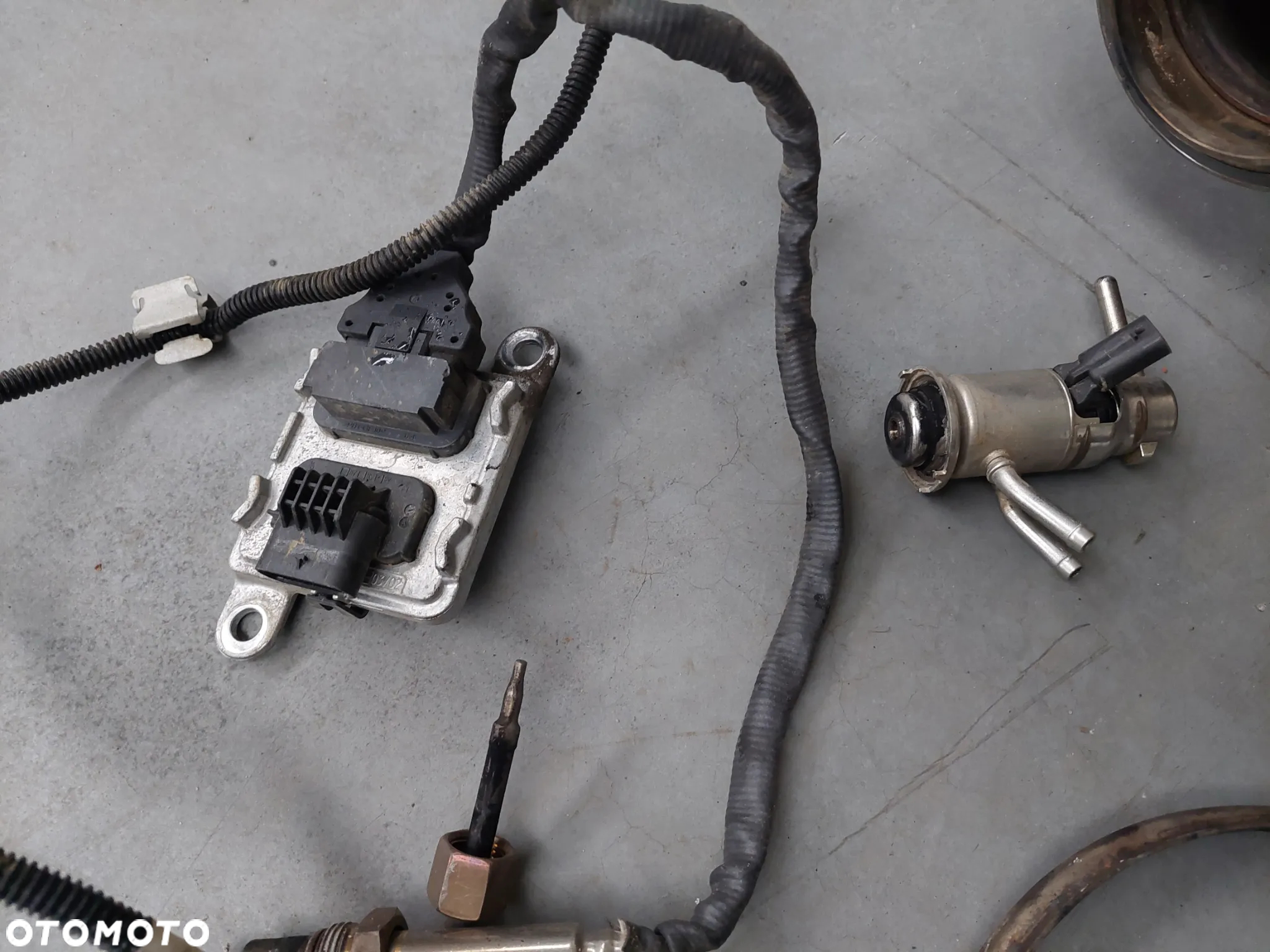 MERCEDES DPF filtr cząstek stałych A6541402000 czujniki komplet - 3