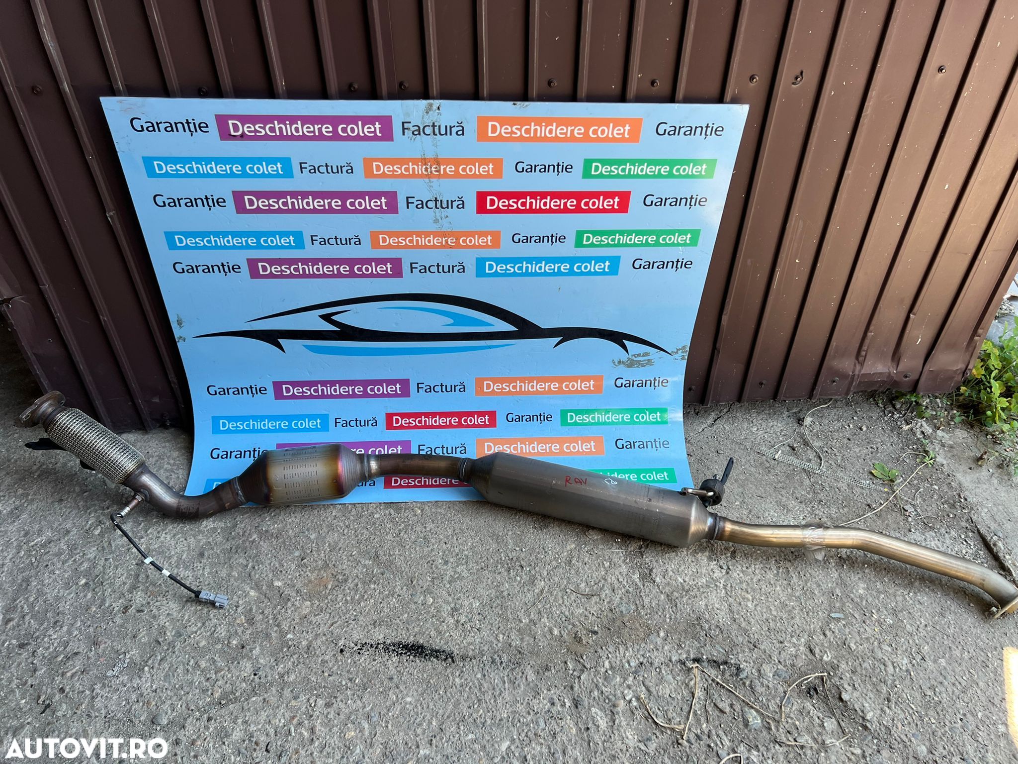 Filtru toba catalizator Toyota Rav 4 2.5 benzina hibrid 2019 2022 - 1