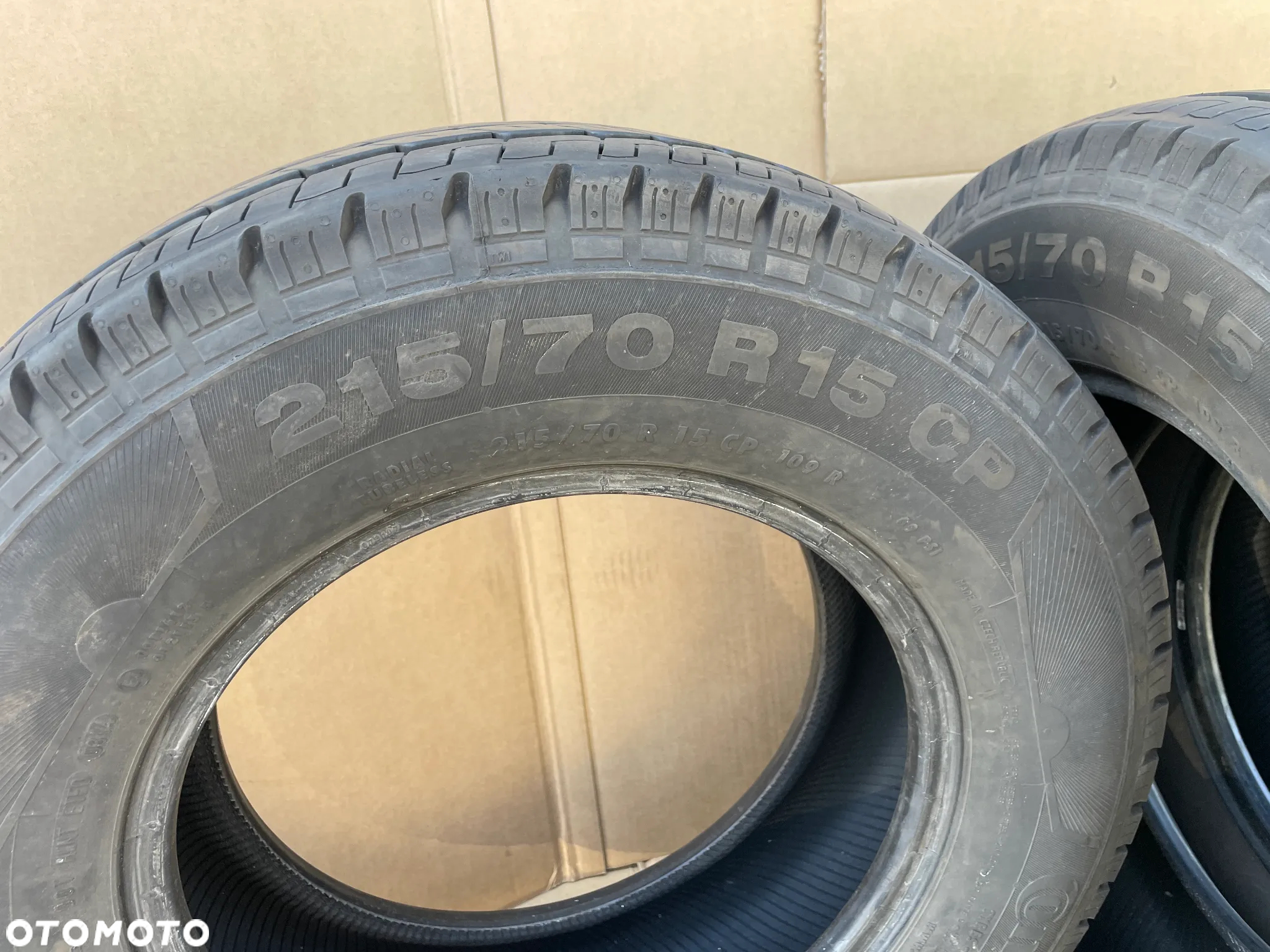 continental vanco camper 215/70 15c 2014 rok komplet 4 szt. 9 mm - 8