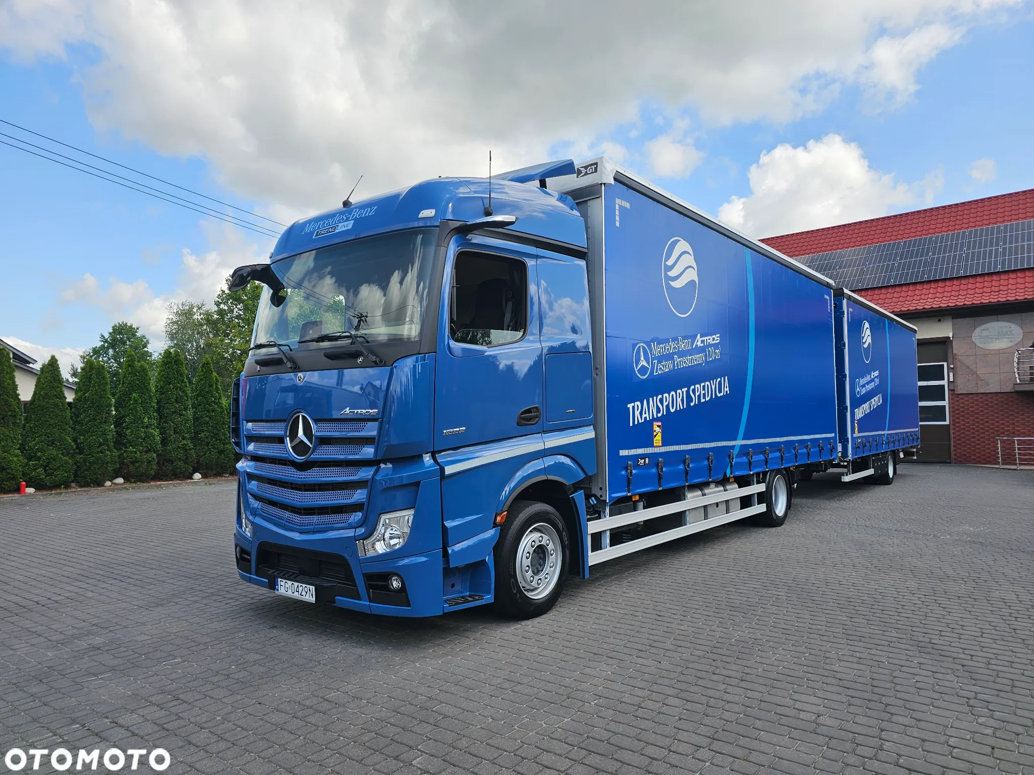 Mercedes-Benz ACTROS 1833 MP5 ZESTAW TANDEM 120m Przestrzenny! - 4
