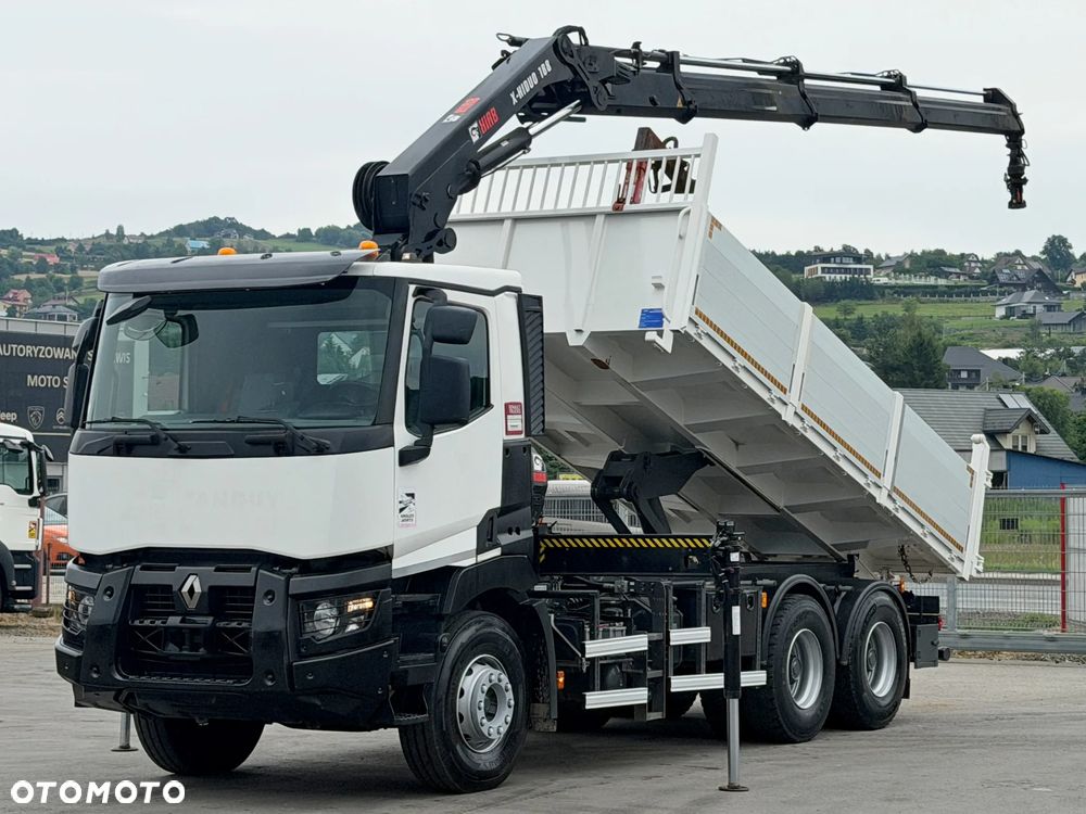 Renault C 430 * WYWROTKA 5,40 m * HIAB X - HIDUO 188 + PILOT / 6x4 - 2