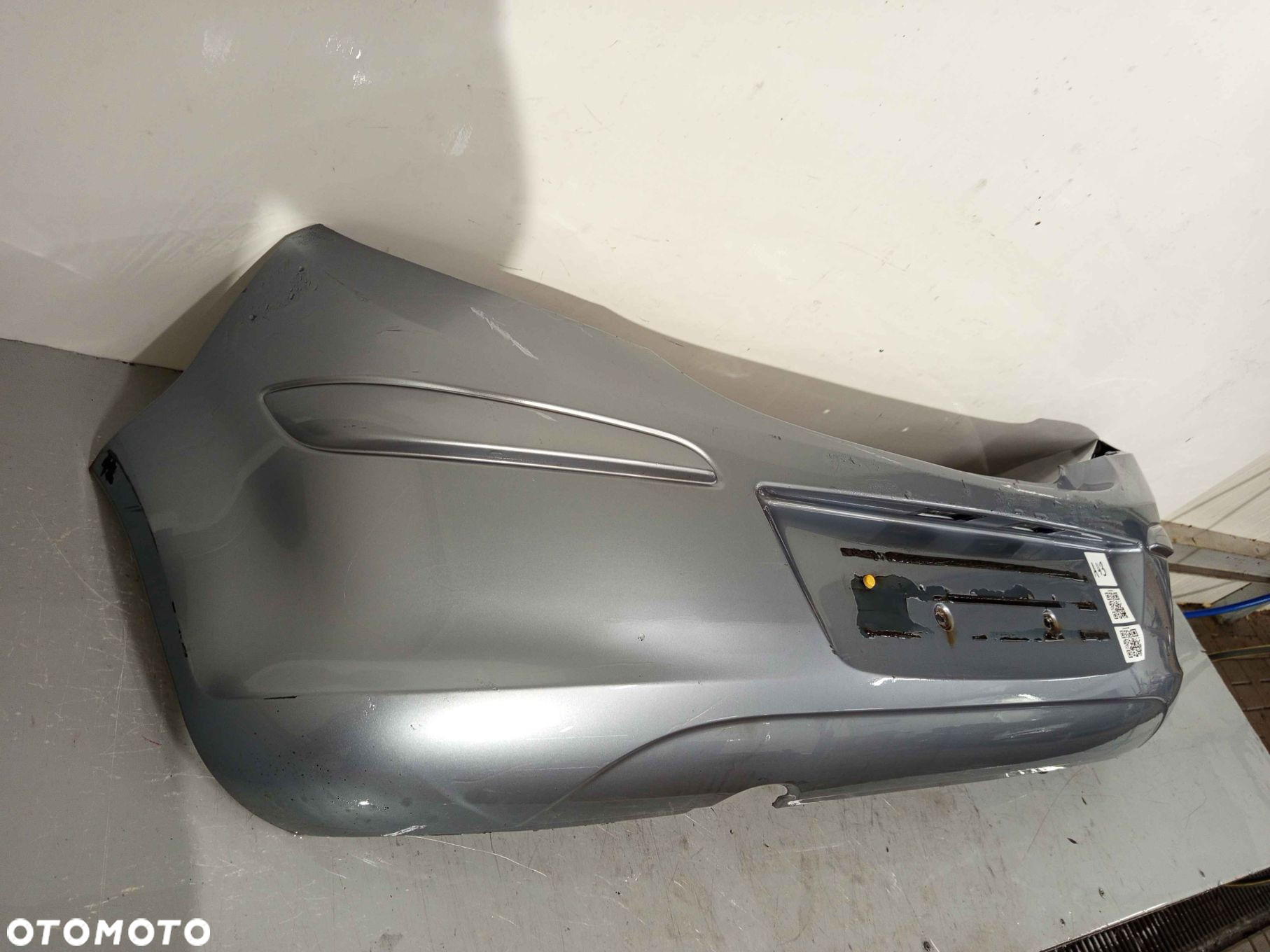 + ZDERZAK TYŁ TYLNY OPEL CORSA D Z163 SZARY 5D 5 DRZWI HB - 2