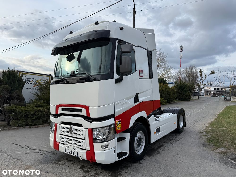 Renault T480 HIGH CAB* EU6* NOWE SPRZĘGŁO* NAVI* ALUSY* LODÓWKA* ACC* KLIMA DACHOWA* 2 BAKI* Z FRANCJI* - 1