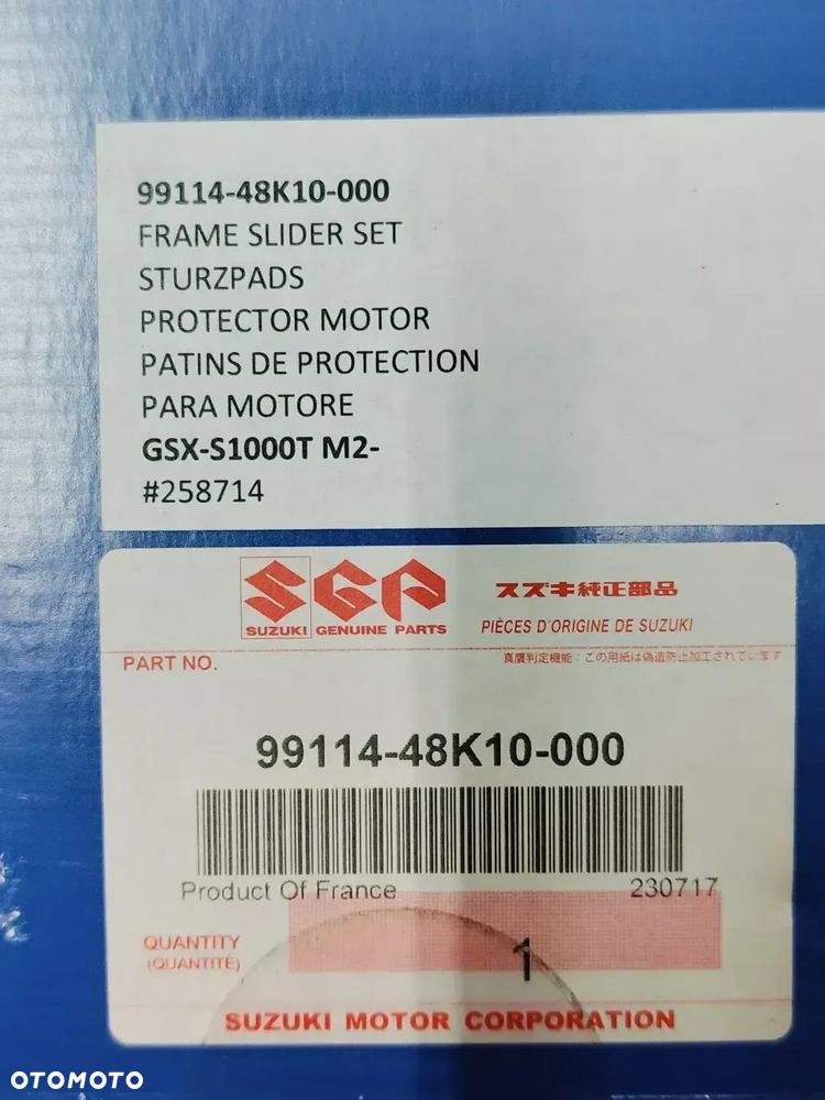 Crash Pady Suzuki GSX-S1000GT 22+ NOWE - 2