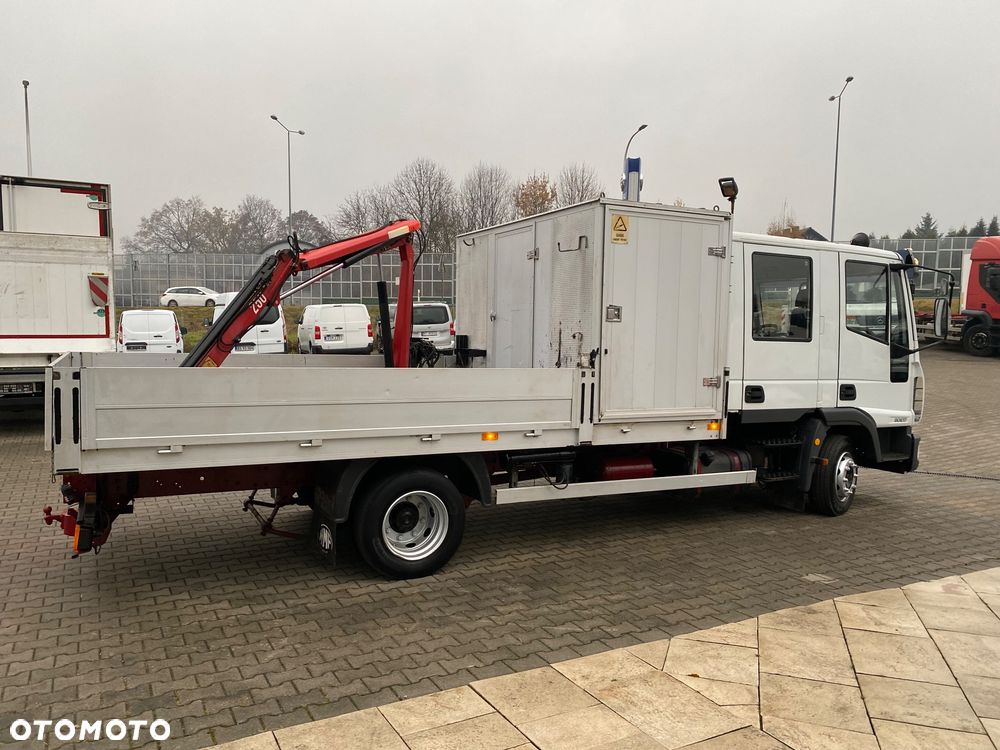 Iveco Eurocargo ML 80 E17 / DOKA / HDS  SKRZYNIA / BRYGADÓWKA / BDB STAN! - 5