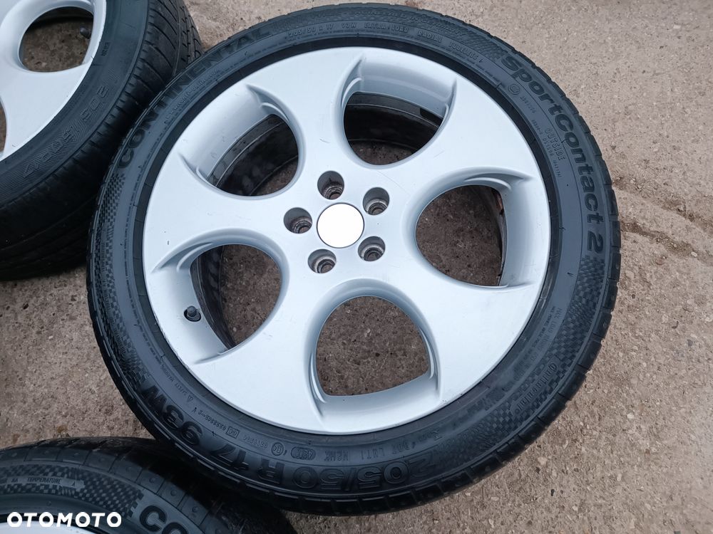 5x100 Alufelgi Felgi Aluminiowe 17 Koła Letnie Lato SEAT LEON I TOLEDO II IV Arona Ibiza SKODA Rapid Roomster Fabia Scala Kamiq OCTAVIA I VW Polo GOLF IV 4 BORA Taigo T-cross NEW BEETLE AUDI A3 8L TT 4,5-5mm Legnica ALU-RAD 205/50 - 3