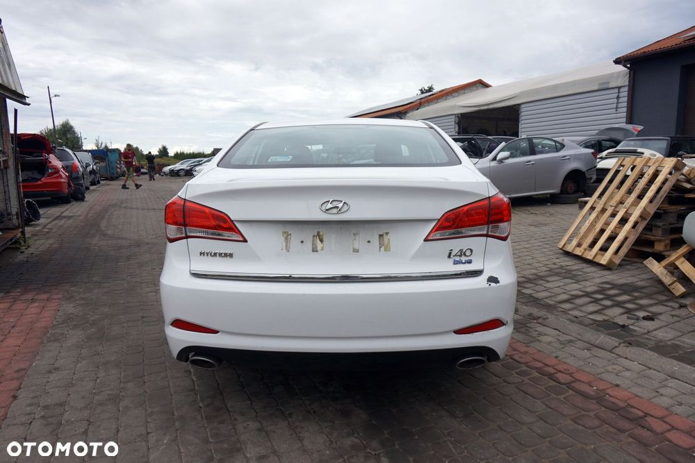 HYUNDAI I40 VF SEDAN 2014 NCW 1.7 CRDI D4FD 116KM TN02D BIAŁY na części - 4