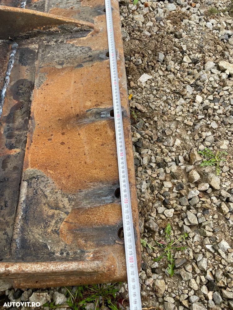 Cupa taluz latime de 1800 mm pentru excavatoare de 6-10 tone - 5