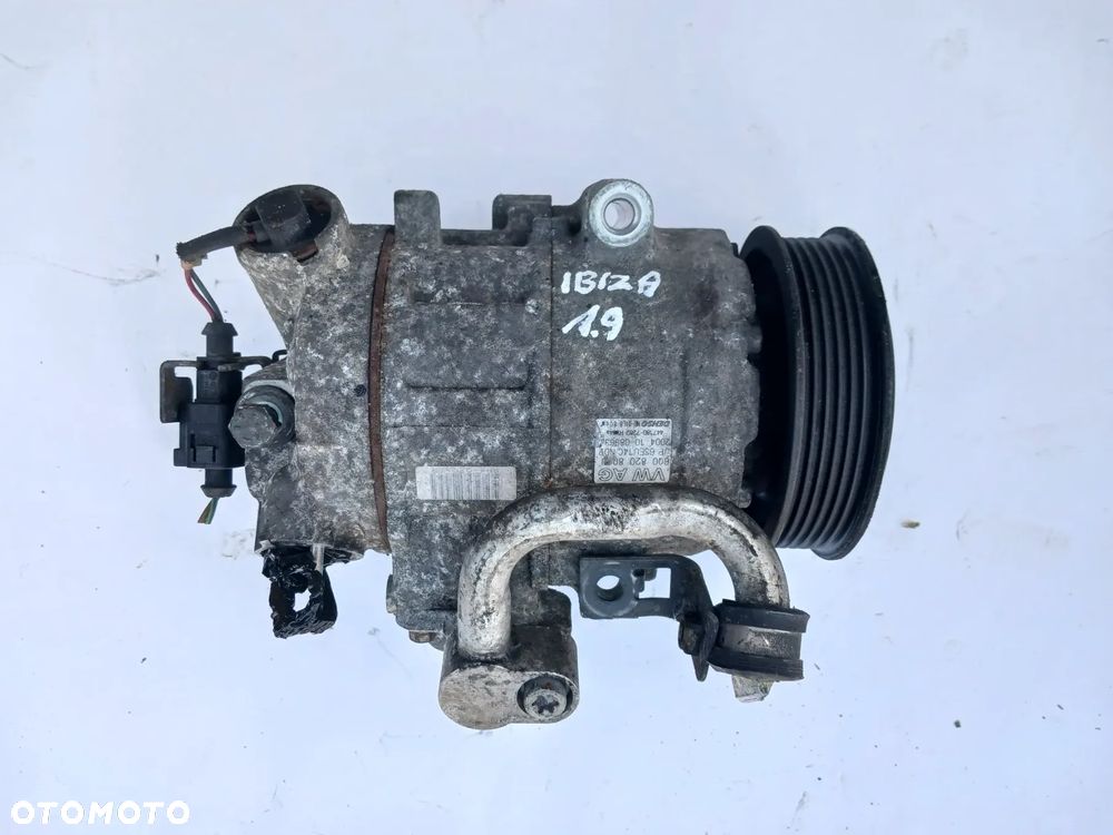 Kompresor klimatyzacji Seat Ibiza III Denso 6Q0820803J 1,4tdi 1,9tdi volkswagen polo skoda - 1