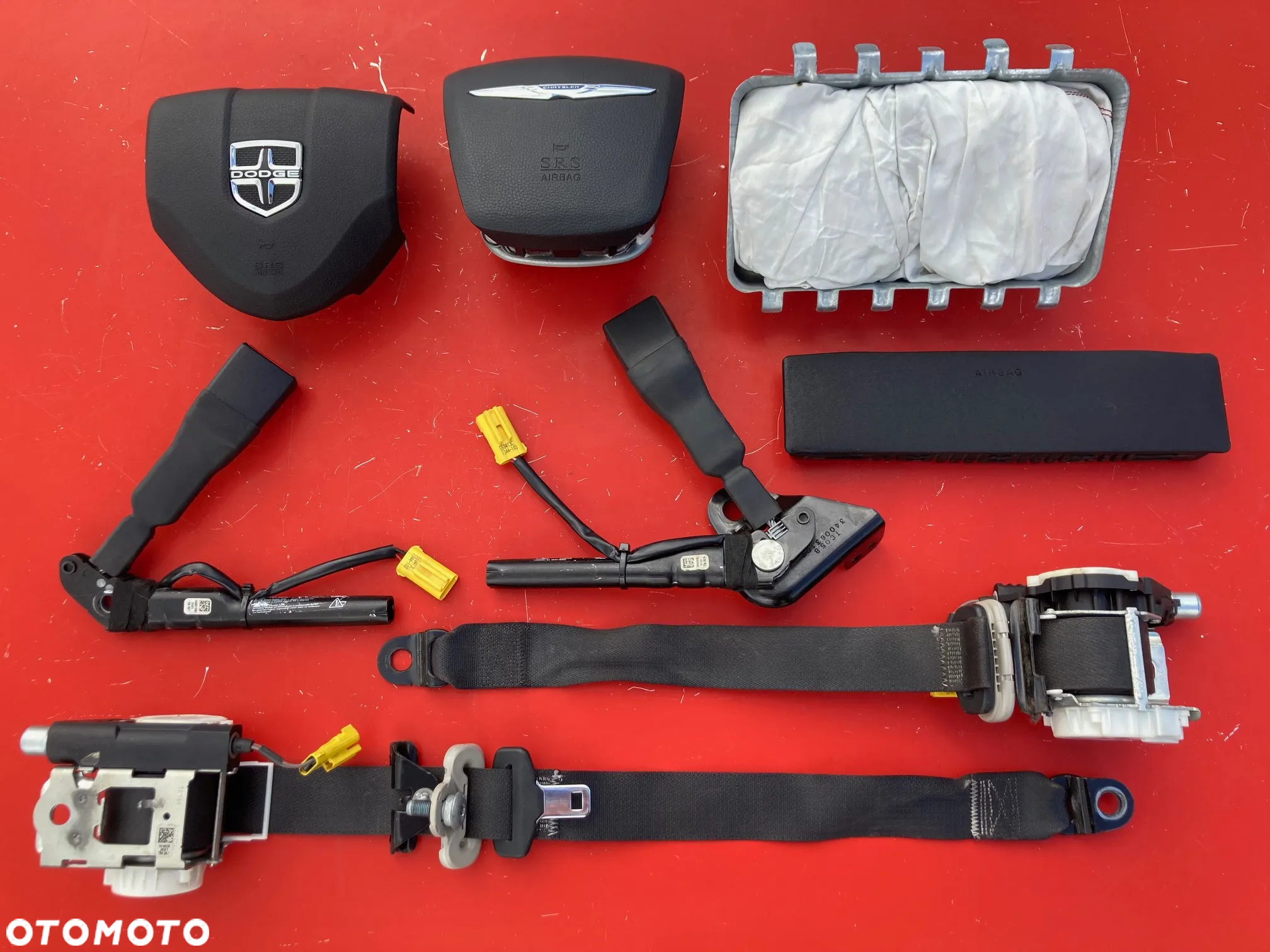DODGE CHALLENGER CHARGER CARAVAN JOURNEY RAM DURANGO DARK PODUSZKA POWIETRZNA KIEROWCY AIRBAG SRS AIR BAG oryginał OKAZJA SPRAWDŹ Raz2 !!! - 7