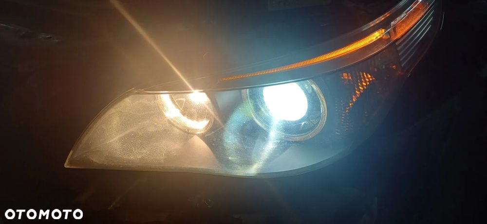 LAMPY XENON DS2 DYNAMIC BMW E60 E61 PRZEDLIFT SKRĘTNE PRAWA LEWA - 8