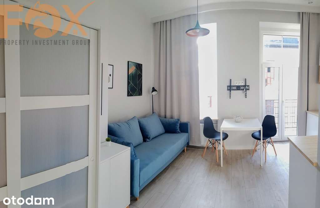 Studio z balkonem, 17m2, Piotrkowska 37
