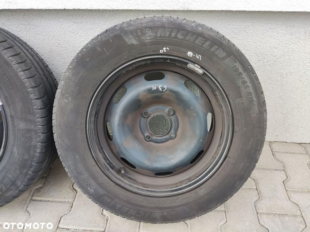 KOŁA OPONY FELGI STALOWE 15 CITROEN C3 III 2016-2020 6,5J ET20 4X108 - 7