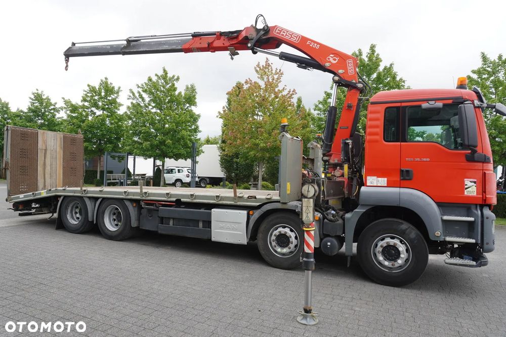 MAN TGS 35.360 E6 8×2 / HDS Fassi F235A.2.22 / pilot_255790 - 3