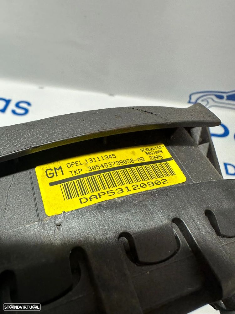 .Airbag Volante Condutor GM Opel Astra H 13111345 2004 - 2009 - 8