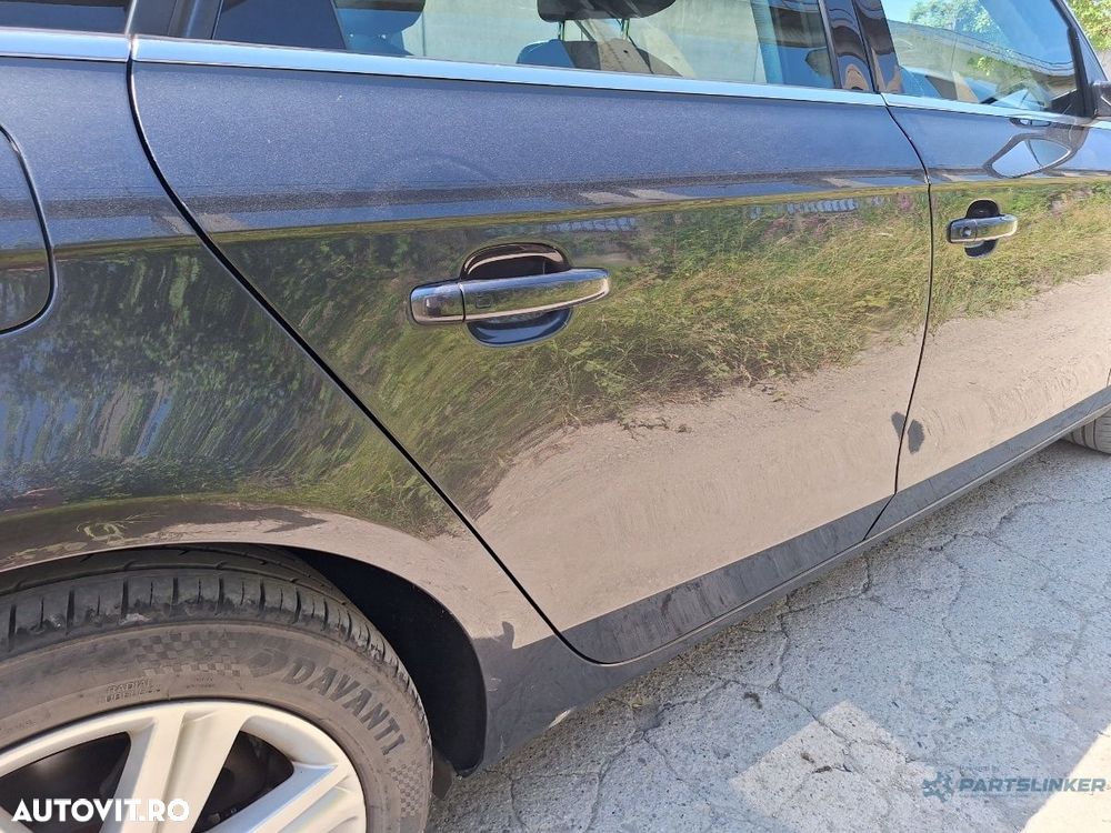 Usa portiera spate dreapta AUDI A4 IV Avant 8K5, B8 2007 - 2015 gri LZ7L - 2