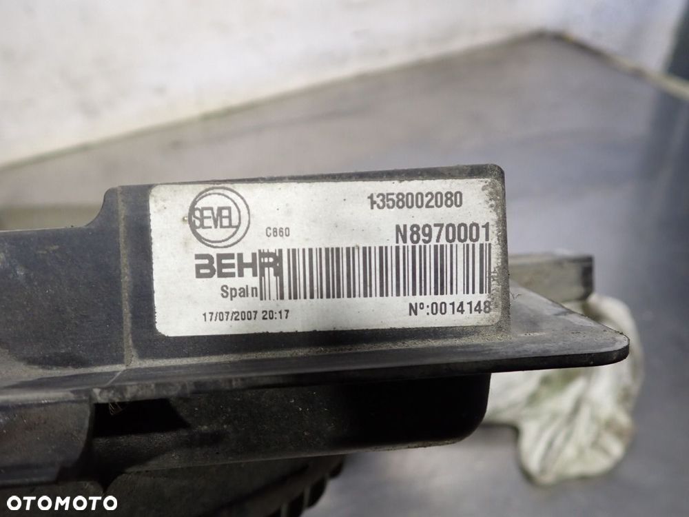 WENTYLATOR CHŁODNICY FIAT DUCATO III 1358002080 - 7