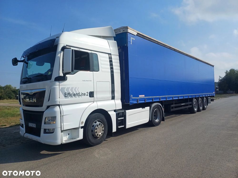 MAN Man TGX 18.440 Naczepa firanka Schwarzmuller