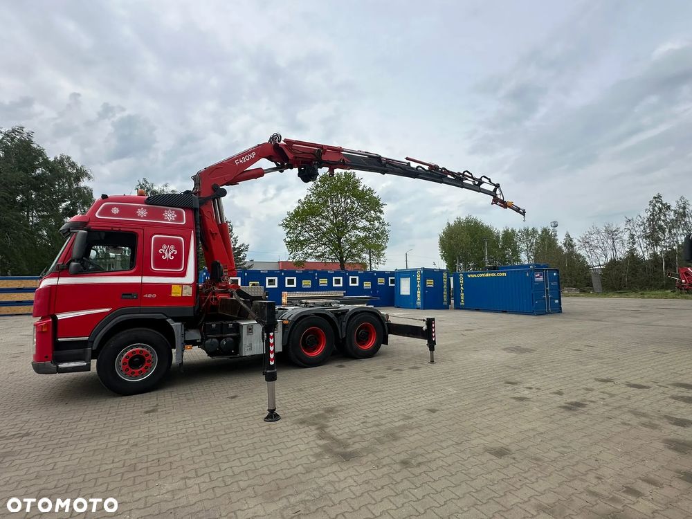 Volvo FM 420 6x4 żuraw 25 metrów - 11