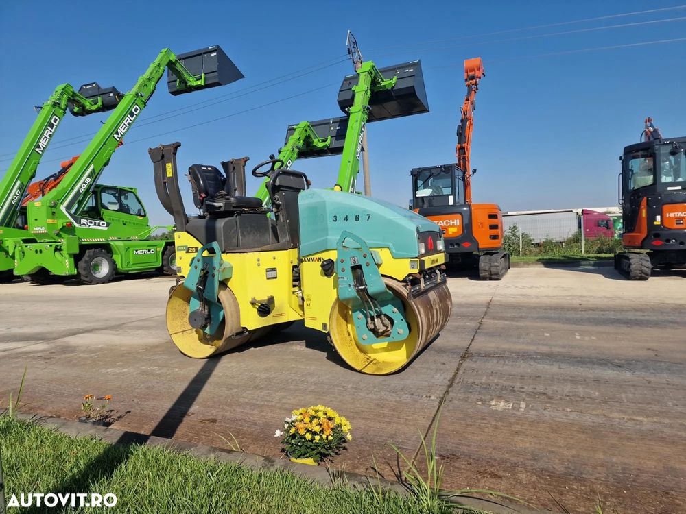 Ammann ARX 26, 934h, 2018, latime tambur 1,2m, 2,6t, sitem stropire, motor Yanmar 31CP, Lungime 2,3m, inaltime 2,1m, posiblitte leasing 3 ani, STARE FOARTE BUNA-PROMOTIE 19.900 Eur+Tva - 2