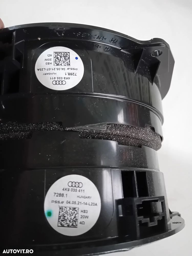 Boxa Difuzor Usa Fata Spate Audi A6 4K C8 An 2018-2024 Cod 4K0035415 4K9035411 - 6