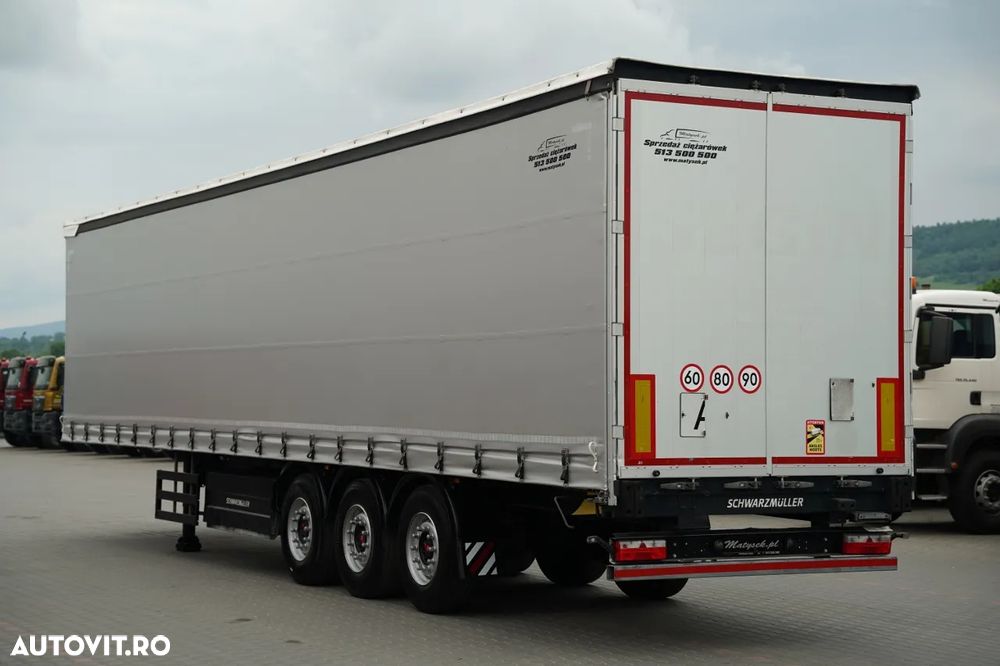 Schwarzmuller CORTINĂ / STANDARD / COȘ PENTRU PALEȚI / AXE SAF / - 4