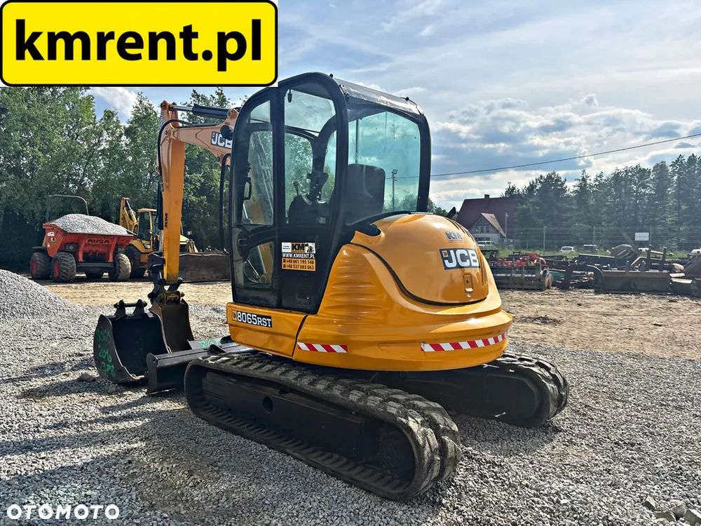 JCB 8065 MINI-KOPARKA 2010 R. MTH:4906! | CAT 307 JCB 855 - 25
