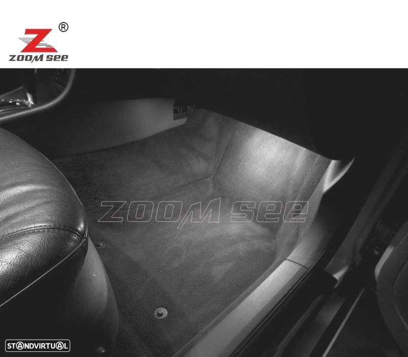 KIT COMPLETO DE 26 LÂMPADAS LED INTERIOR PARA AUDI A6 S6 C5 AVANT WAGON 1998-2004 - 5