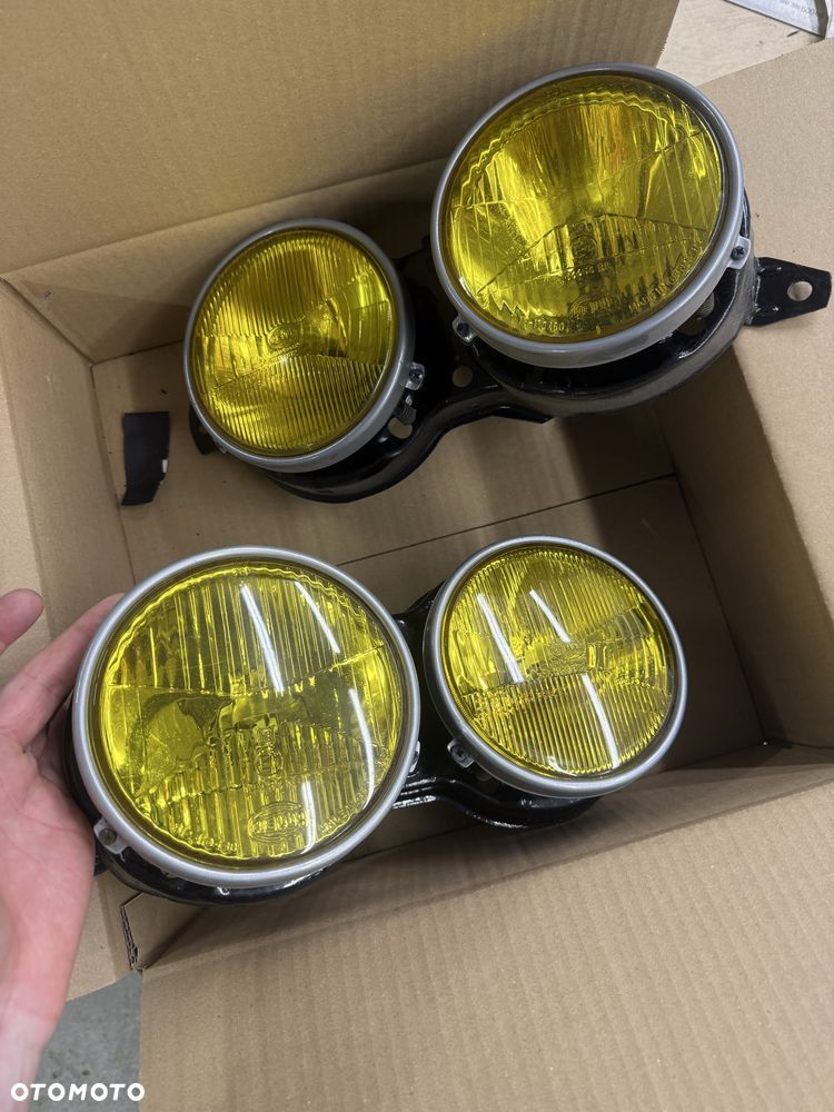 Lampy yellow hella żółte bmw e30 e21 e12 e23 e28 - 1