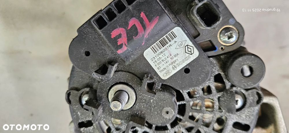 Alternator Renault Clio IV Captur 0,9 TCE 90A 231006007R - 5