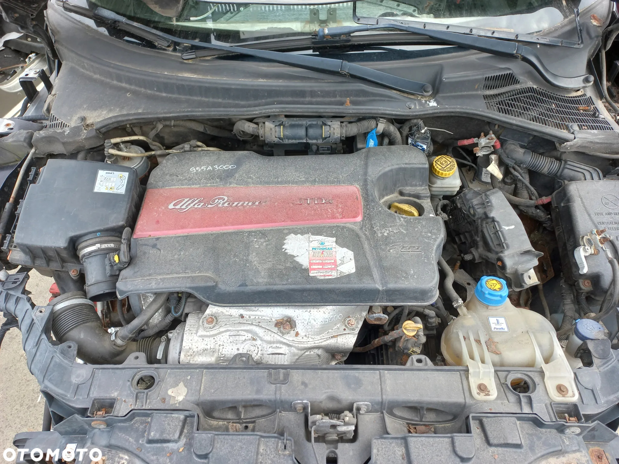 ALFA ROMEO MITO z silnikiem 1.6 JTD kod silnika 955A3000 ze skrzynią manualną 6 - 8