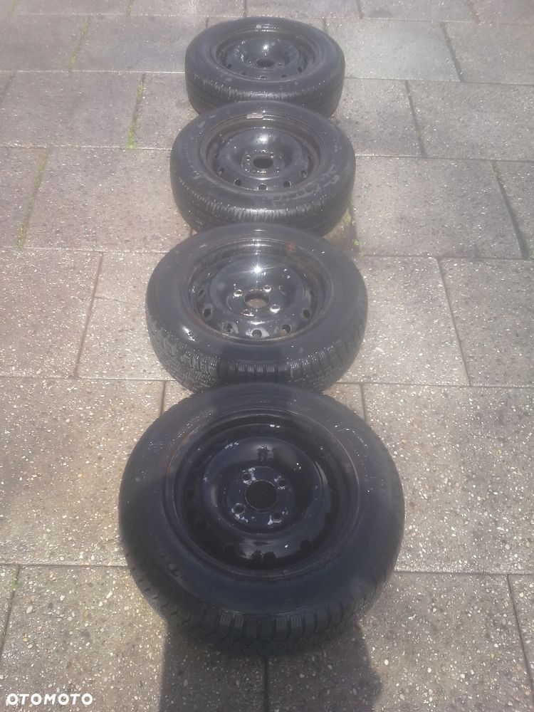 Ford Fiesta MK6 komplet felg stalowych z oponami 175/65 R14 4x108 - 2