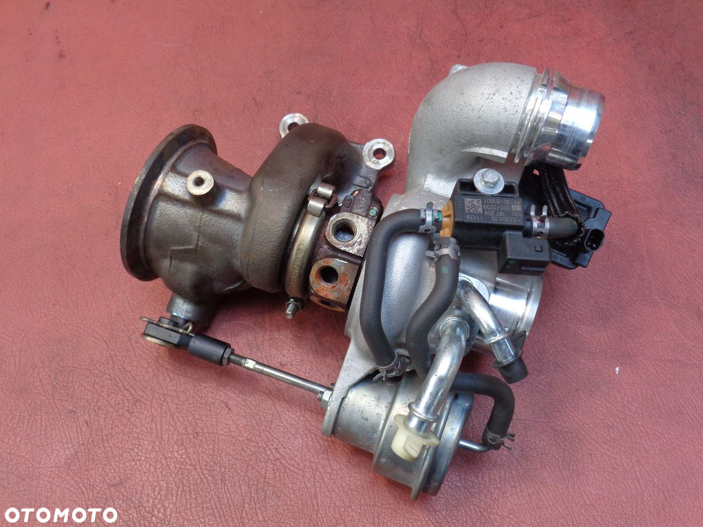 Turbosprężarka Opel Adam 1.0 Turbo B10XFL 55504724 - 3