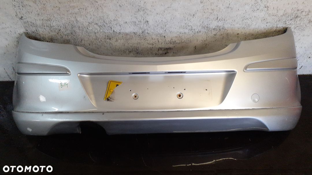 ^ ZDERZAK TYŁ TYLNY OPEL CORSA D Z157 SREBRNY 3D 3 DRZWI HB DOKŁADKA ! - 1