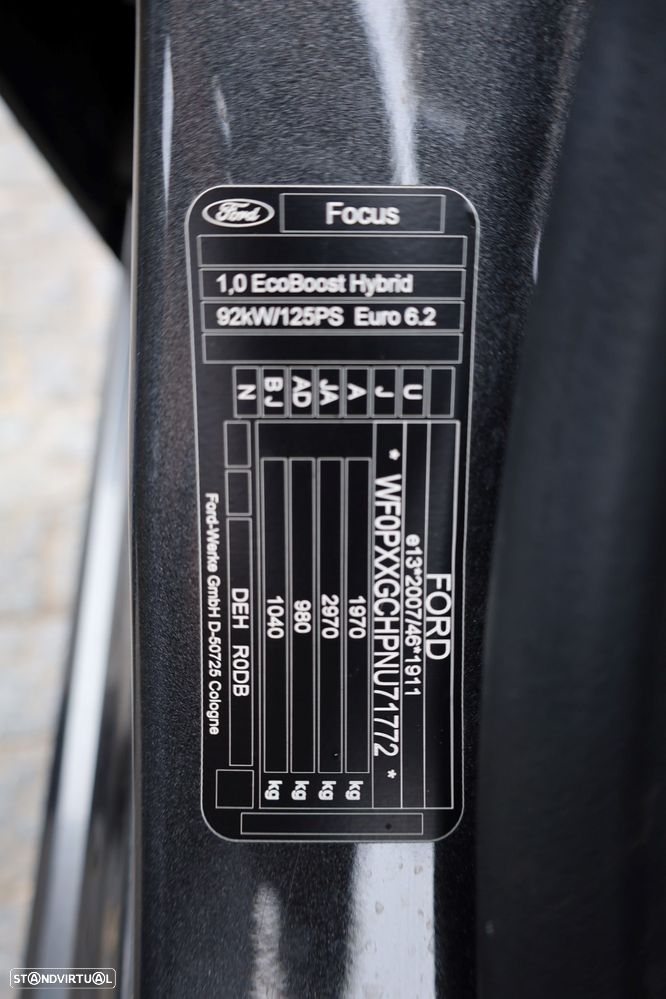 Ford Focus SW 1.0 EcoBoost MHEV ST-Line Aut. - 51