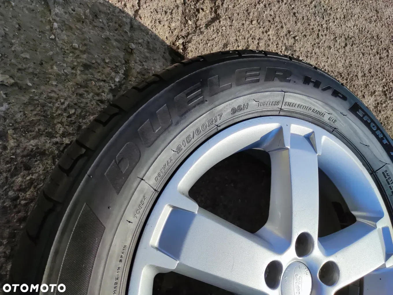 215/60R17 96H Opony Letnie Całoroczne BRIDGESTONE DUELER H/P Sport AS M+S 6mm Legnica ALU-RAD 215/60 - 9