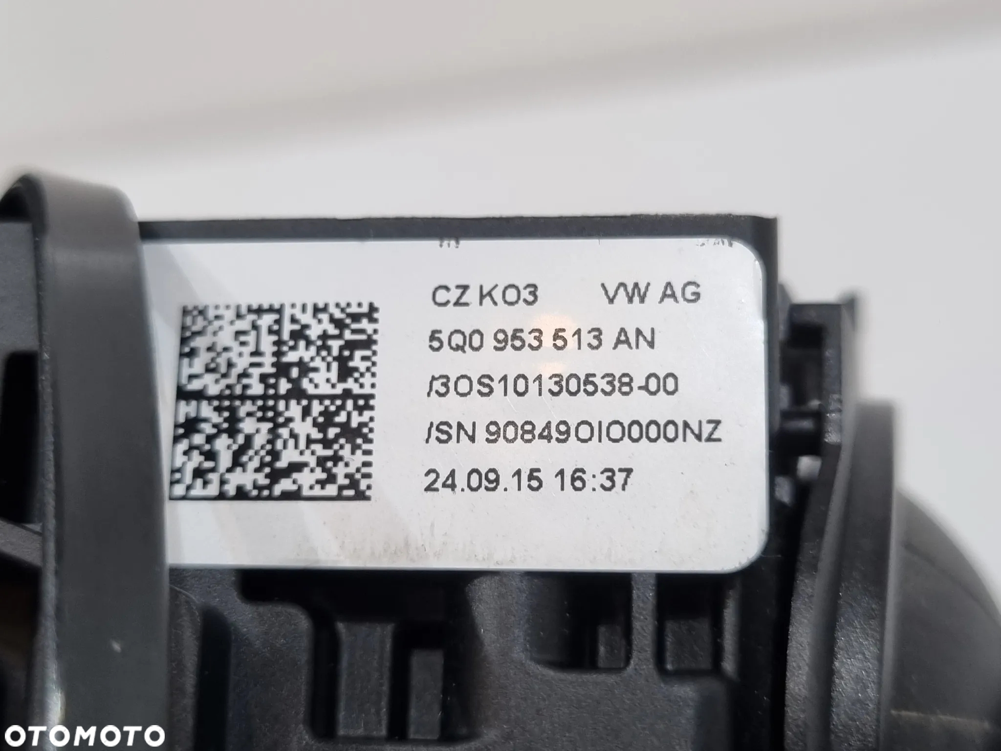 VW GOLF VII PASSAT B8 TAŚMA ZWIJAK PRZEŁĄCZNIK ZESPOLONY MANETKI 5Q0953549E 5Q0953513AN - 6