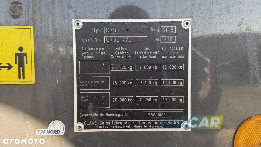 Claas Lexion 750 Terra Trac 435 KM 10000 L APS - 5