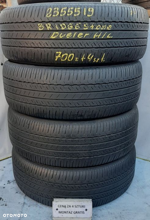 235/55/19 cena za 4szt  letnie* Bridgestone Najtaniej w Warszawie! Montaż w cenie! GWARANCJA ZADOWOLENIA!