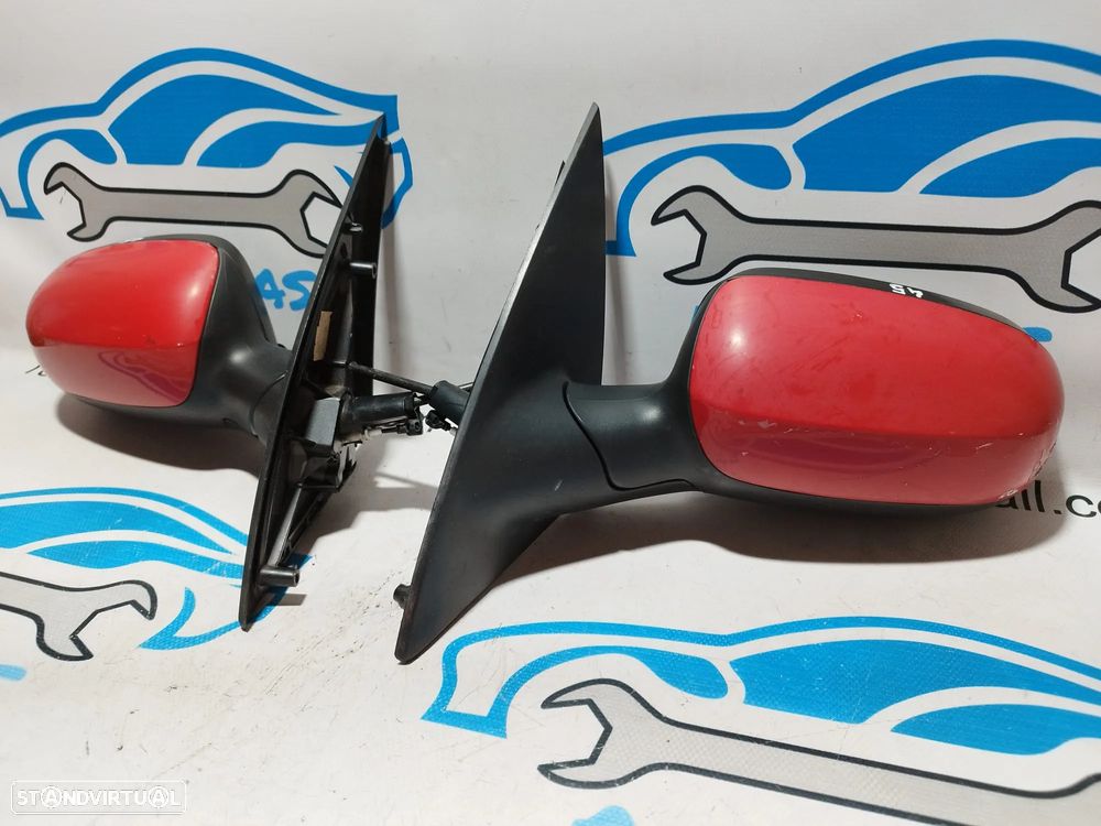 .ESPELHO RETROVISOR ESQUERDO DIREITO OPEL CORSA C 24420988 24420982 COMBO C MANUAL ESPELHOS RETROVISORES - 5